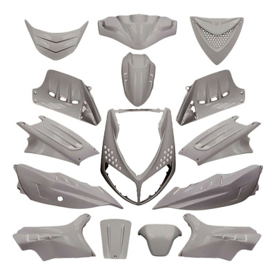 Kit carénage AllPro gris nardo 15 pièces Speedfight 2