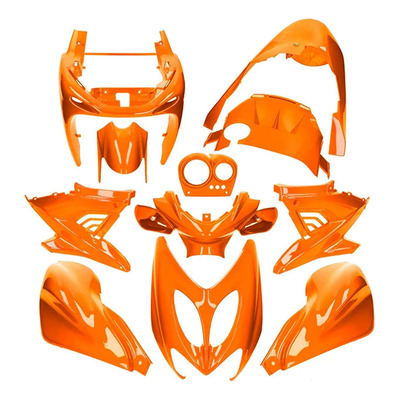 Kit carénage AllPro orange métallisé 11 pièces Nitro/Aerox -13