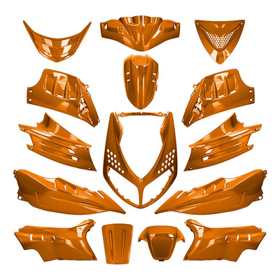 Kit carénage AllPro orange métallisé 15 pièces Speedfight 2