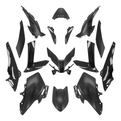 Kit carénage noir mat et brillant 15 pièces T-Max Tech Max 560