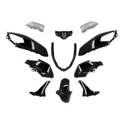 Kit carénages noir brillant Tun'r kit pour Yamaha 125 N-Max 15-20