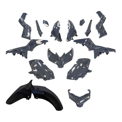 Kit carrosserie 15 pièces gris nardo Yamaha X-MAX 125 2018-19