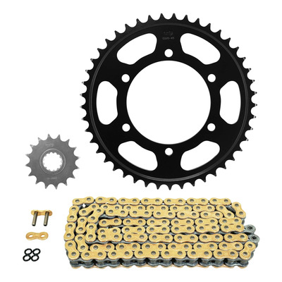 Kit chaîne 16x45 AFAM Yamaha Tracer 900 2018-20