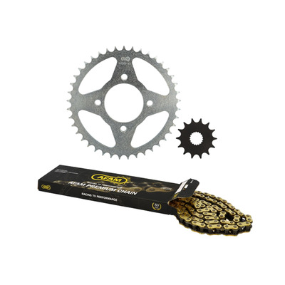 Kit chaîne Afam 14x41 Suzuki GN 125 1982-96
