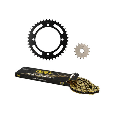 Kit chaîne Afam 15x40 Yamaha XT 600 Z Tenere 3AJ 1987-89