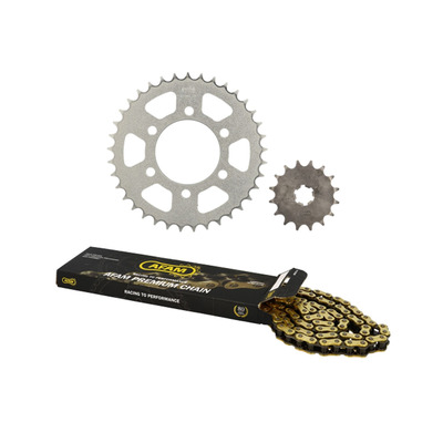 Kit chaîne Afam 16x37 Yamaha DT 125 E/F 1974-79