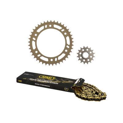 Kit chaîne Afam 16x41 alu racing Honda CBR 600 RR 2007-19