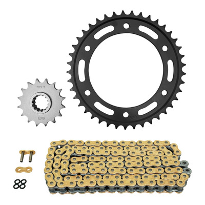 Kit chaîne AFAM 16x41 pour Honda CBR 600 RR 07-19, CBR RA C ABS 15-19