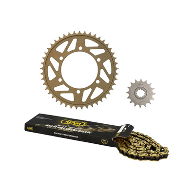 Kit chaîne Afam 16x45 alu Yamaha YZF 600 R6 2006-22