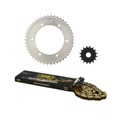 Kit chaîne Afam 16x46 Yamaha TZR 125 R JAPON 1993-95