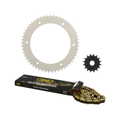 Kit chaîne Afam 16x53 Yamaha TDR 125 Belgarda 1989-93