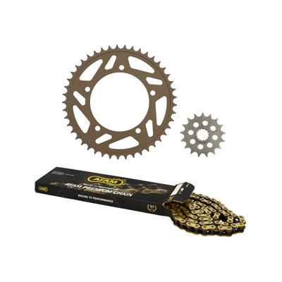 Kit chaîne Afam 17x45 Alu Racing Suzuki GSX-R 750 750 2006-10