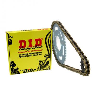 Kit chaîne DID 525 type ZVM-X 22/47 couronne standard Gilera GP 800 09-13