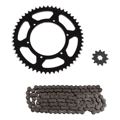Kit chaîne DID acier Aprilia 50 RS / RS4 06-