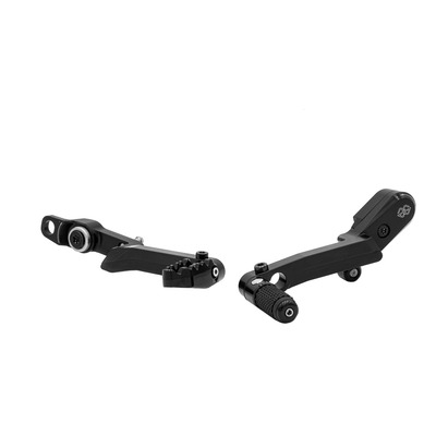 Kit commande réglables Gilles Tooling BMW R 1300 GS 2024 aluminium noir