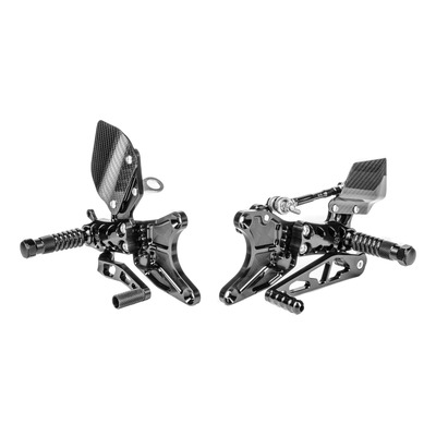 Kit commandes reculées ajustables Gilles Tooling AS31GT Yamaha YZF-R1 1000 98-03