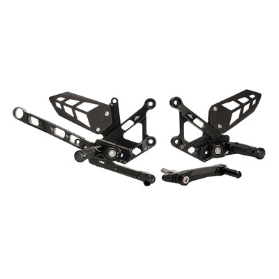 Kit commandes reculées ajustables Gilles Tooling MUE2 Yamaha MT-10 16-21