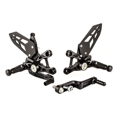 Kit commandes reculées ajustables Gilles Tooling MUE2 Suzuki GSX-R 1000 R 17-22