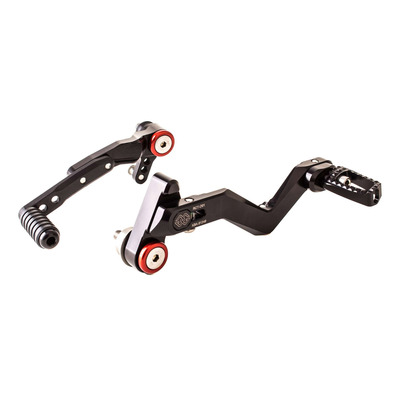 Kit commandes reculées ajustables Gilles Tooling RCT Ducati 1260 Multistrada 18-21