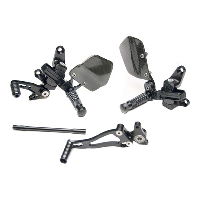 Kit commandes reculées ajustables Gilles Tooling VCR38GT Ducati 1098 07-09