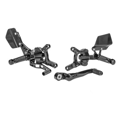 Kit commandes reculées ajustables Gilles Tooling VCR38GT Yamaha YZF-R1 1000 09-14