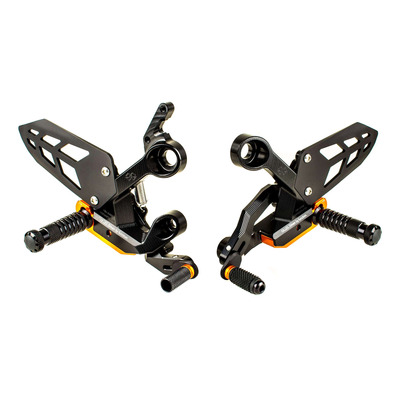 Kit commandes reculées ajustables Gilles Tooling VCR38GT2 KTM Duke 790 18-24