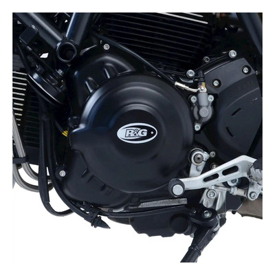 Kit couvre carter moteur R&G Racing noir Ducati Scrambler 1100 18-20 embrayage hydraulique