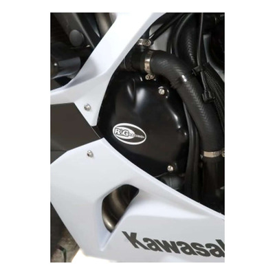 Kit couvre carter moteur R&G Racing noir Kawasaki Zx-6 R 09-24
