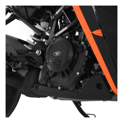 Kit couvre carter moteur R&G Racing noir KTM 390 Adventure 20-23