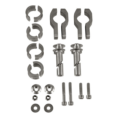 Kit de Fixation de Protège-Mains ACERBIS RALLY BRUSH / RALLY PROFILE - Aluminium