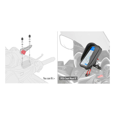 Kit de fixation Givi pour Smart Mount RC S903A BMW F 850GS 18-20