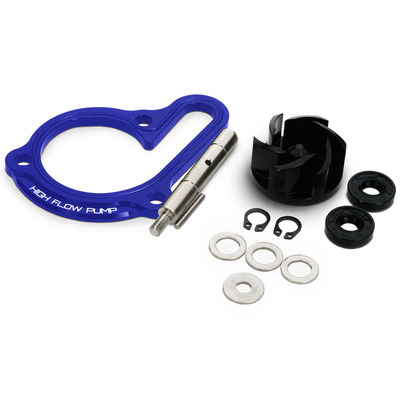 Kit de pompe à eau Voca Racing High Flow bleu Derbi Euro 3/4