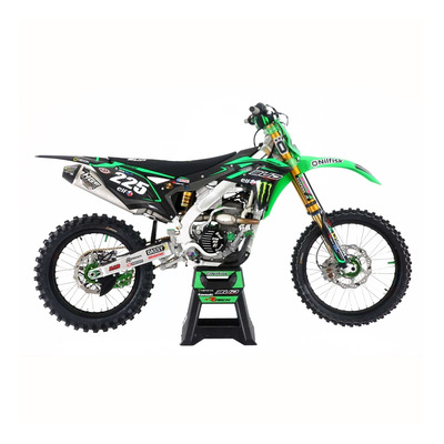 Kit Déco BUD RACING Réplica Team Bud 2018 pour Kawasaki 250 KXF 17-19