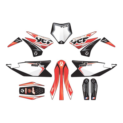 Kit Déco Complet YCF Édition BIGY 125 MX 2024 – BIGY 125/150/190