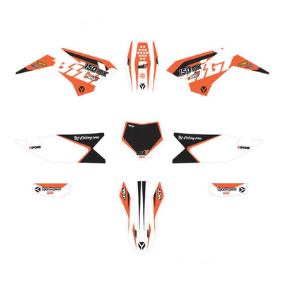Kit Déco Complet YCF Édition BIGY 150 MX 2022 – BIGY 125/150/190