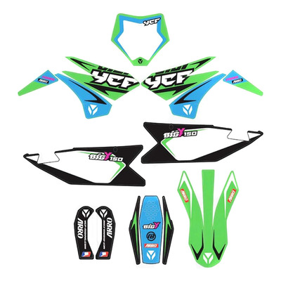 Kit Déco Complet YCF Édition BIGY 150 MX 2023 pour BIGY F125 / F150 / F190