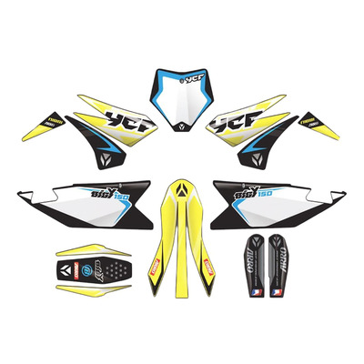 Kit Déco Complet YCF Édition BIGY 150 MX 2024 – BIGY 125/150/190