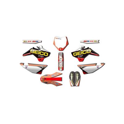 Kit déco YCF D'cor - Geico - modèle Pilot 125/150cc 16-17