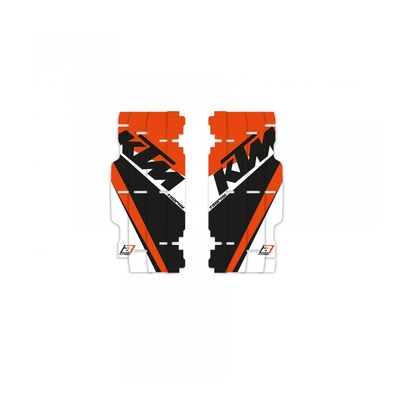 Kit déco de radiateur Blackbird Racing Replica Tropheo 2019 KTM 250 SX-F 07-15 orange/noir