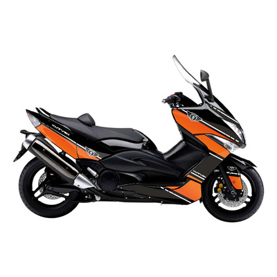 Kit déco Kutvek Cooper orange brillant Yamaha TMAX 530 2015-16