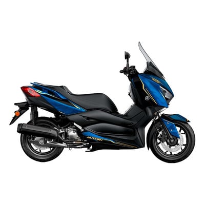 Kit déco Kutvek Energy bleu et noir brillant Yamaha XMAX 400 2012-14