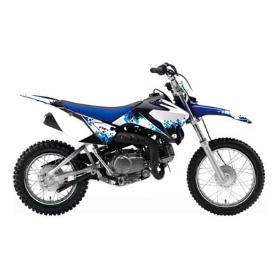Kit déco Kutvek brillant Hangtown Bleu Yamaha TT-R 110 08-18