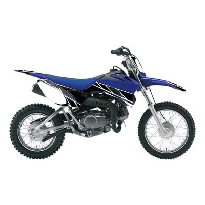 Kit déco Kutvek brillant Replica Bleu Yamaha TT-R 110 08-18