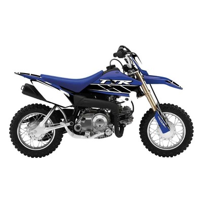 Kit déco Kutvek brillant Replica Bleu Yamaha TT-R 50 10-21