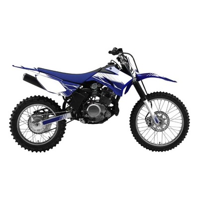 Kit déco Kutvek brillant Stripe Bleu/Blanc Yamaha TT-R 125 08-21