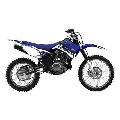 Kit déco Kutvek brillant Stripe Bleu Yamaha TT-R 125 08-21
