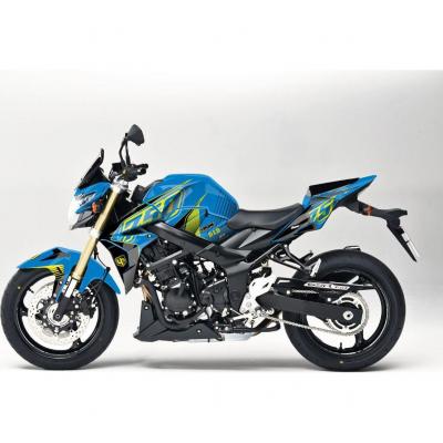 Kit déco Up Maximize bleu / jaune Suzuki GSR 750 11-16