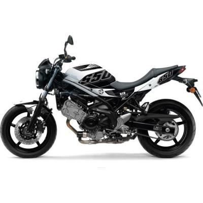 Kit déco Up Maximize noir / blanc Suzuki SV 650 08-16
