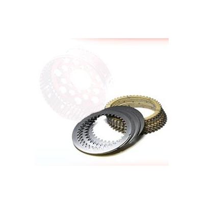 Kit disque garnis+lisses pour cloche stm 48 dents pour ducati