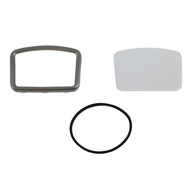 Kit entourage + vitre + joint de compteur rectangulaire pour MBK 88 et Motobecane